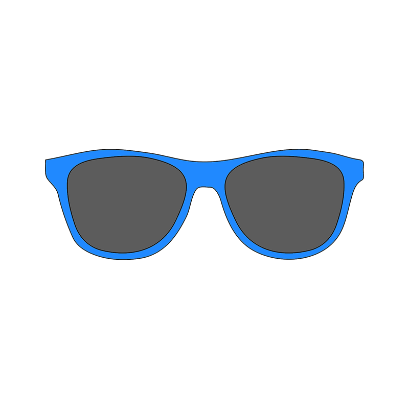 Blue Sunglass - R.O + Store